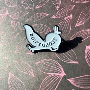 Casper Movie "Don't Ghost" Enamel Pin